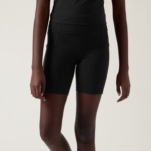 Black Kids' Biker Shorts